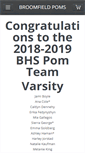 Mobile Screenshot of broomfieldpoms.com