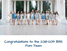 Tablet Screenshot of broomfieldpoms.com